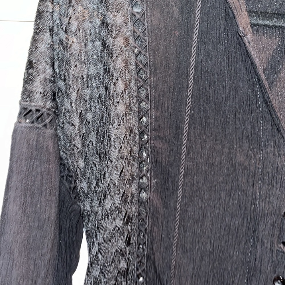 Boutique brand black cover up OS - Picture 3 of 8